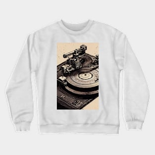 Record Player 3 Crewneck Sweatshirt